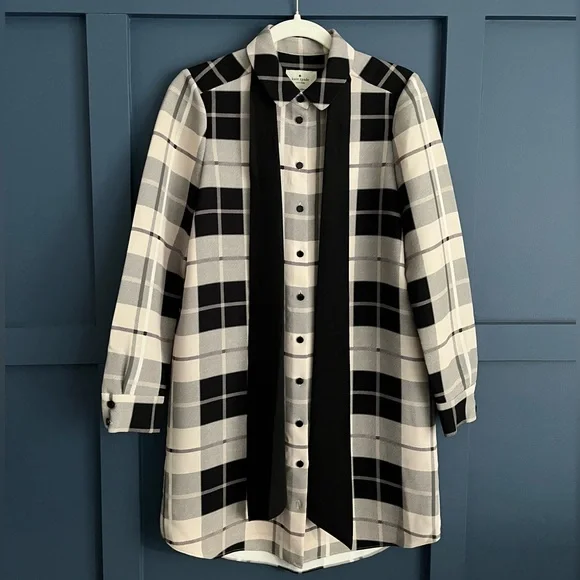 Kate Spade plaid dress - Picture 2 of 7
